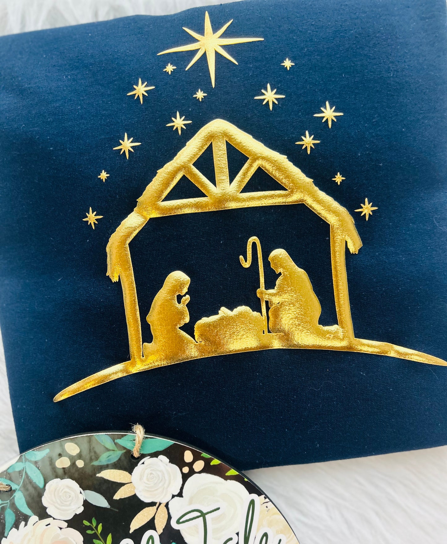 Christmas Metallic Puff Designs