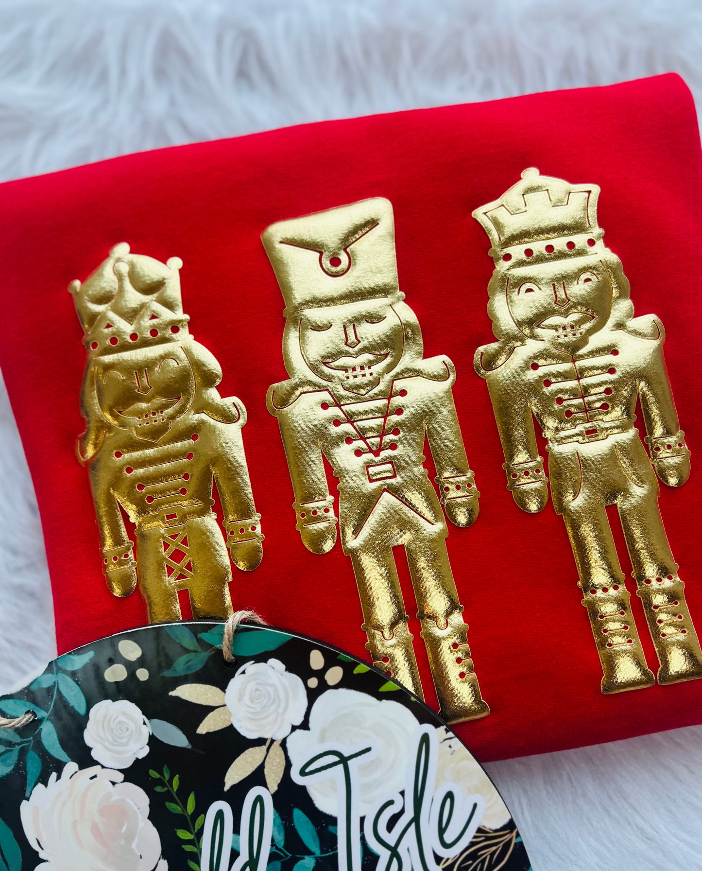 Christmas Metallic Puff Designs