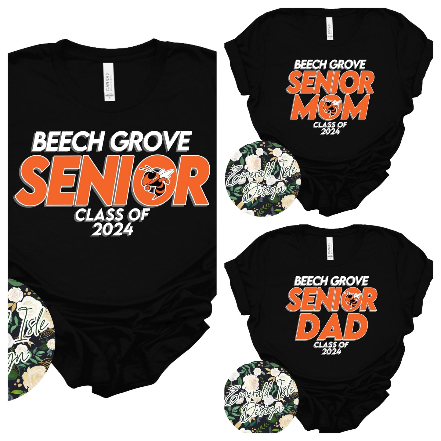 Beech Grove Senior, Senior Mom, Senior Dad 2024 Design