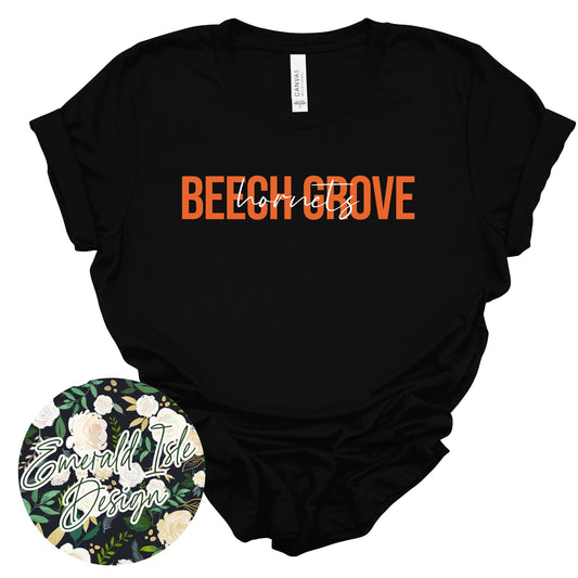 Beech Grove Hornets Small Sketch Design