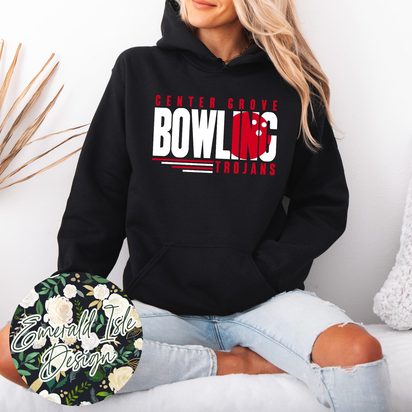 Center Grove Bowling Ball Knockout Design