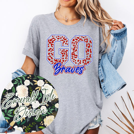 Leopard Go Braves Design