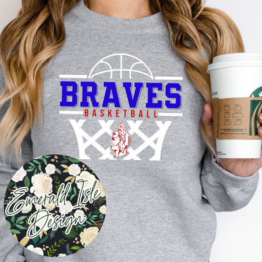 Braves Basketball Design