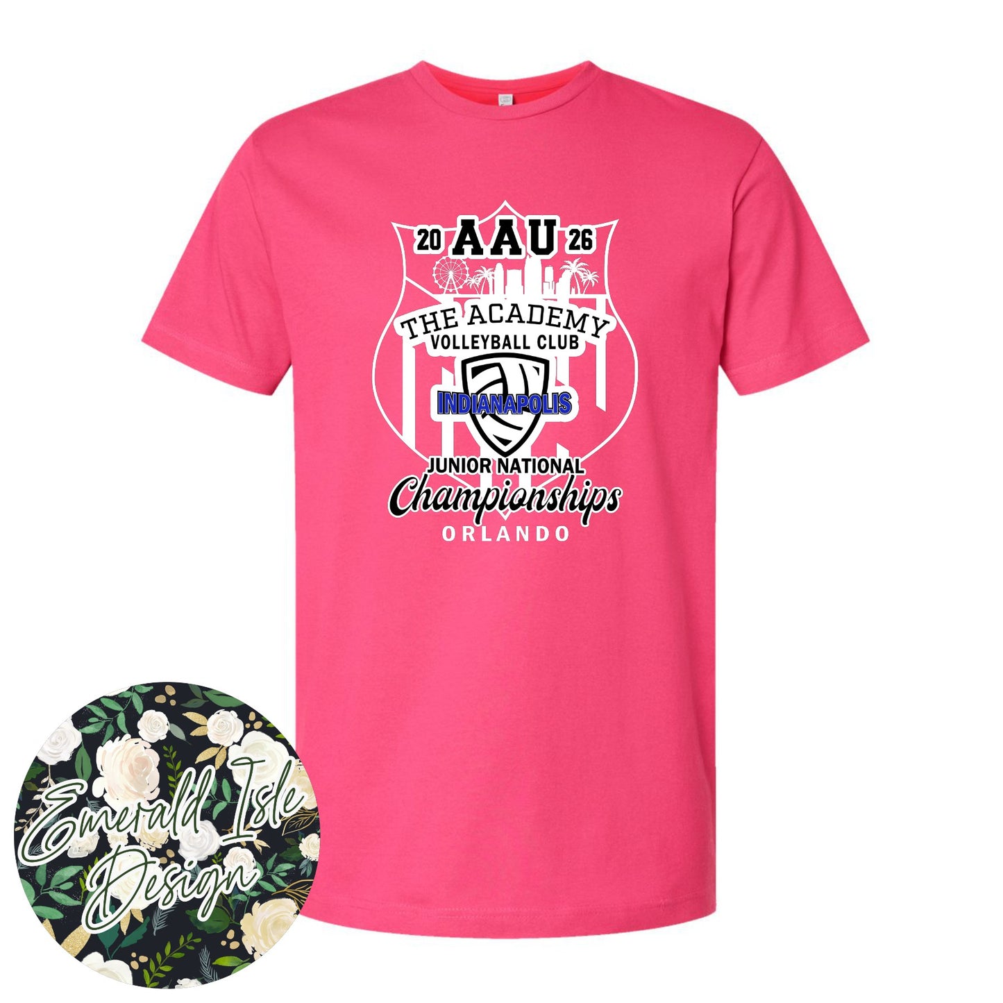 Academy Volleyball Club Junior National Championships '26 Design
