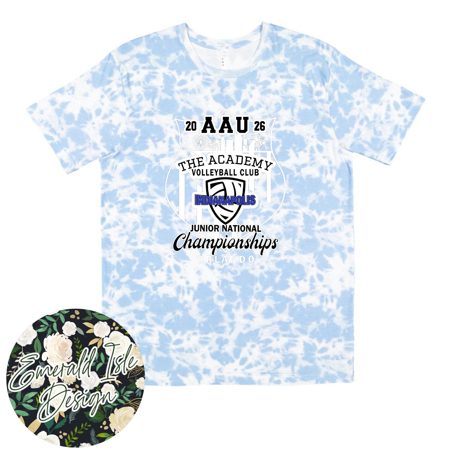 Academy Volleyball Club Junior National Championships '26 Design