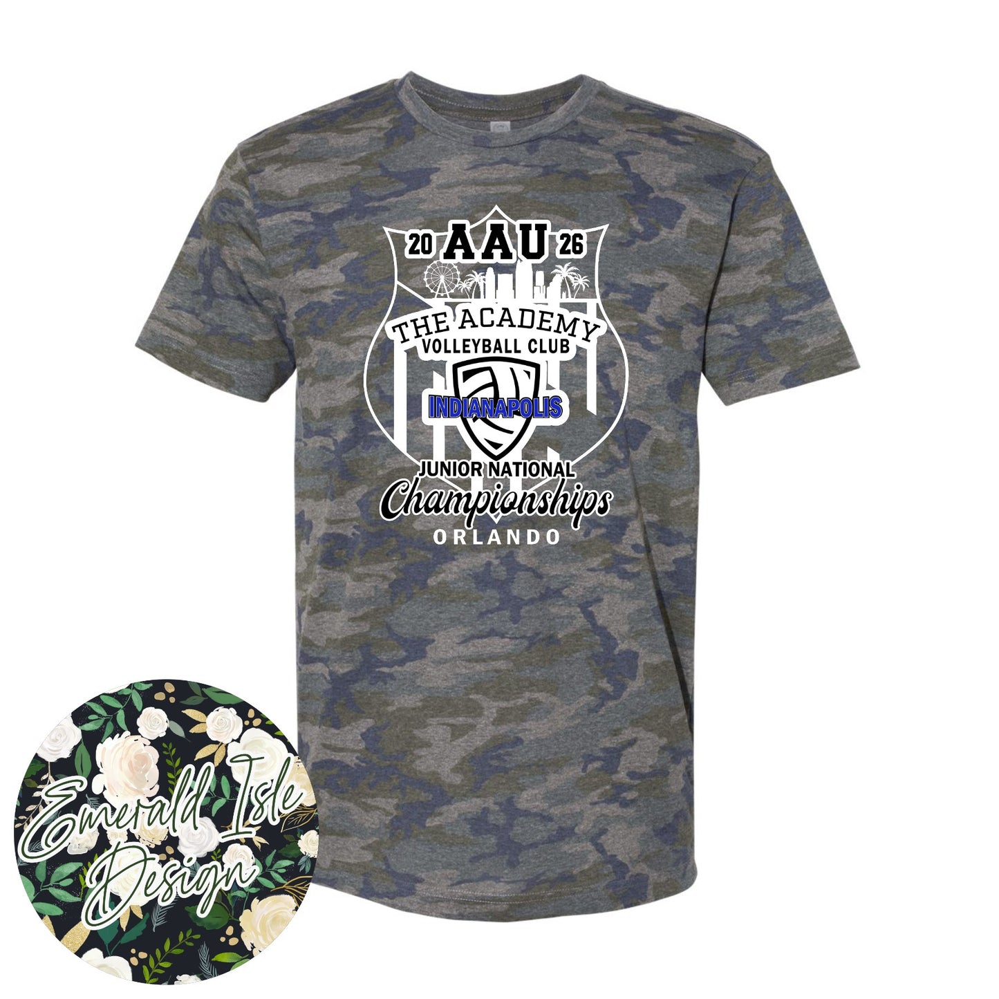Academy Volleyball Club Junior National Championships '26 Design