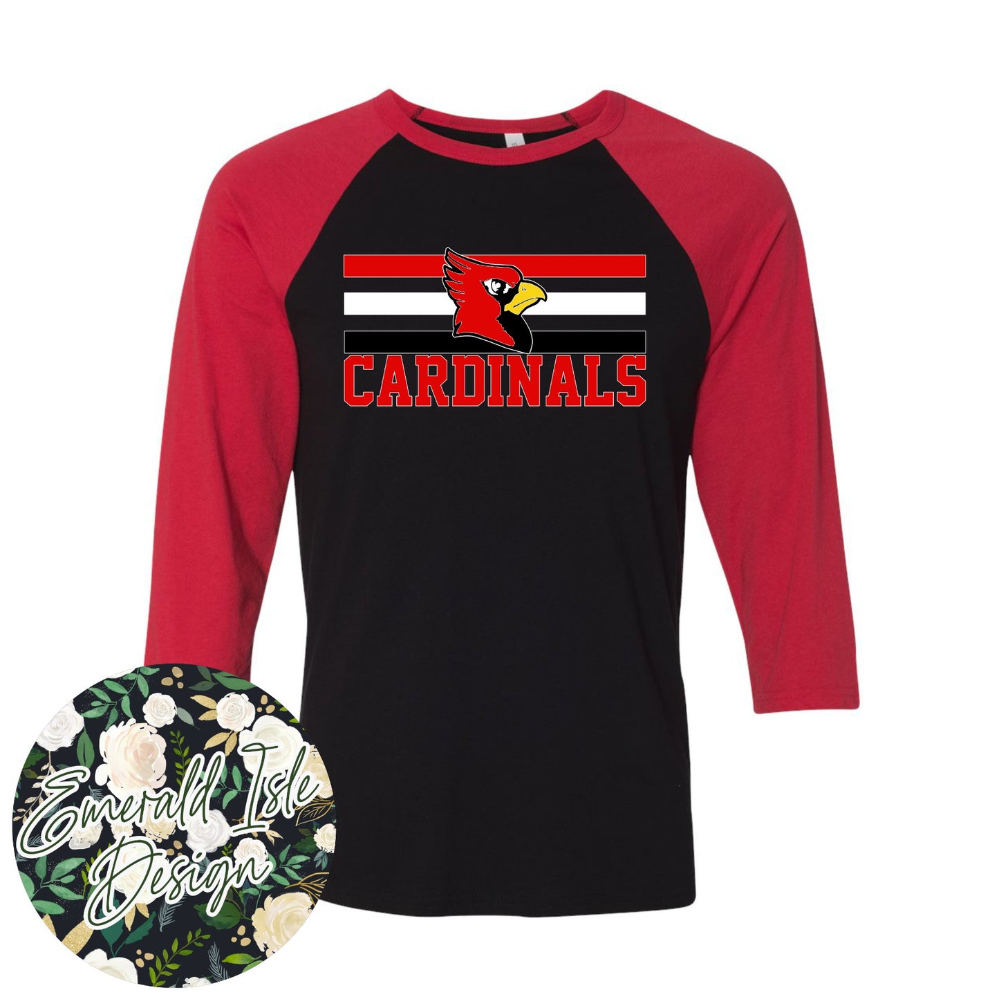 Cardinals Stripes Design