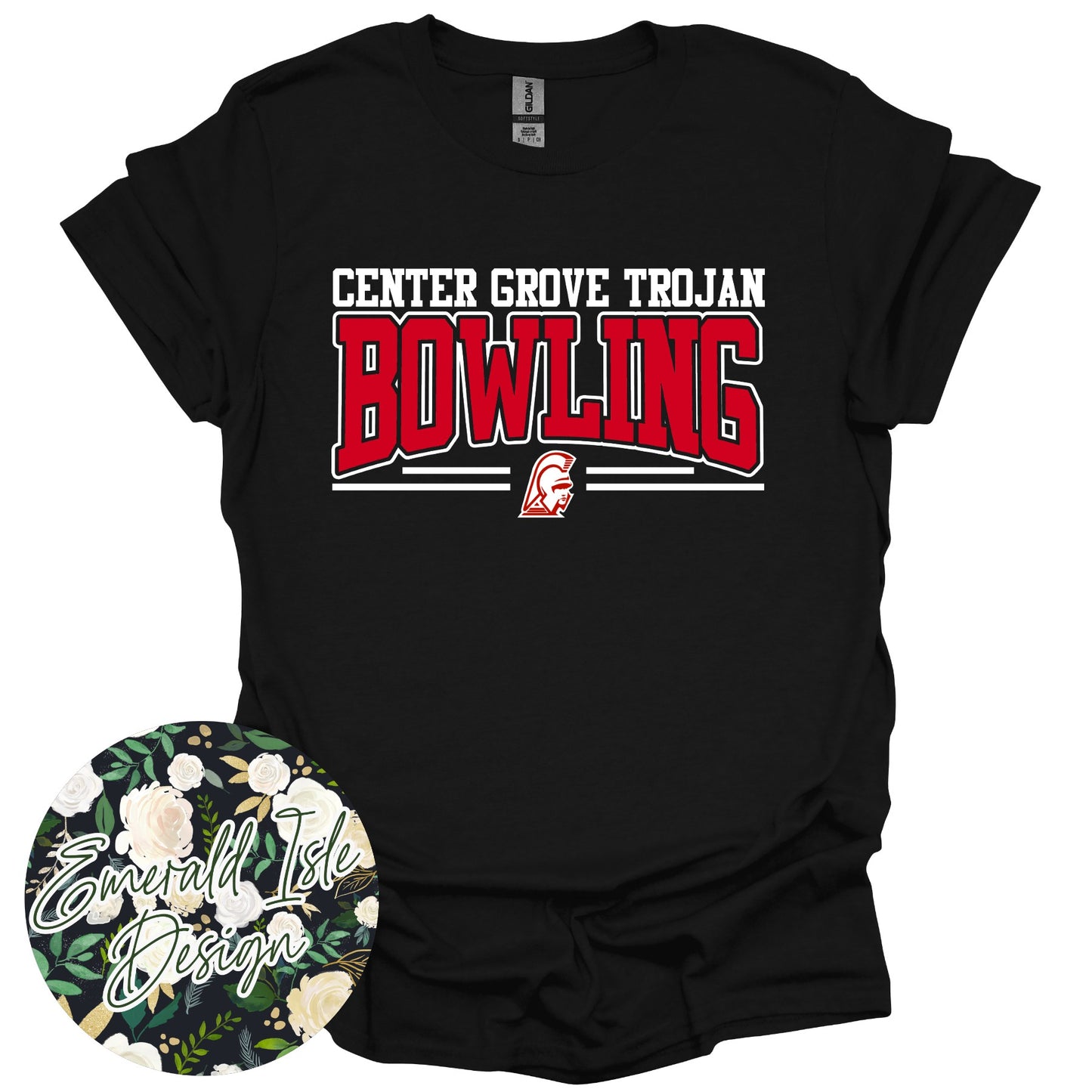 Center Grove Bowling Warp Design With Options for Flat, Glitter and Puff!!