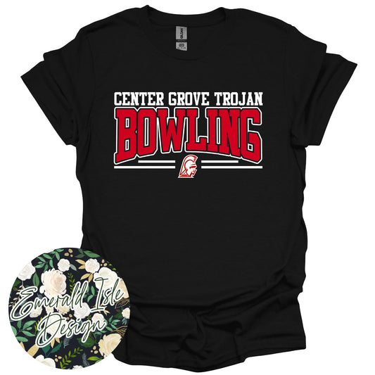 Center Grove Bowling Warp Design With Options for Flat, Glitter and Puff!!