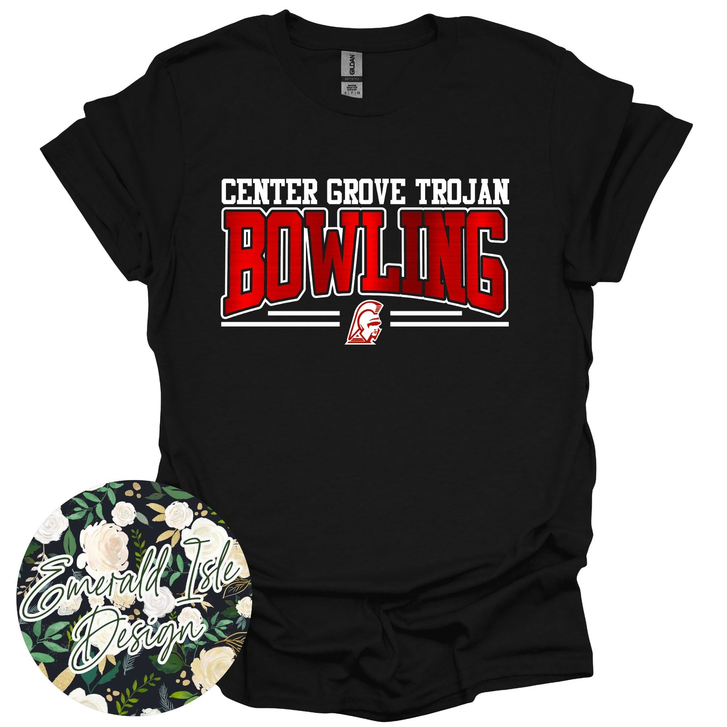 Center Grove Bowling Warp Design With Options for Flat, Glitter and Puff!!