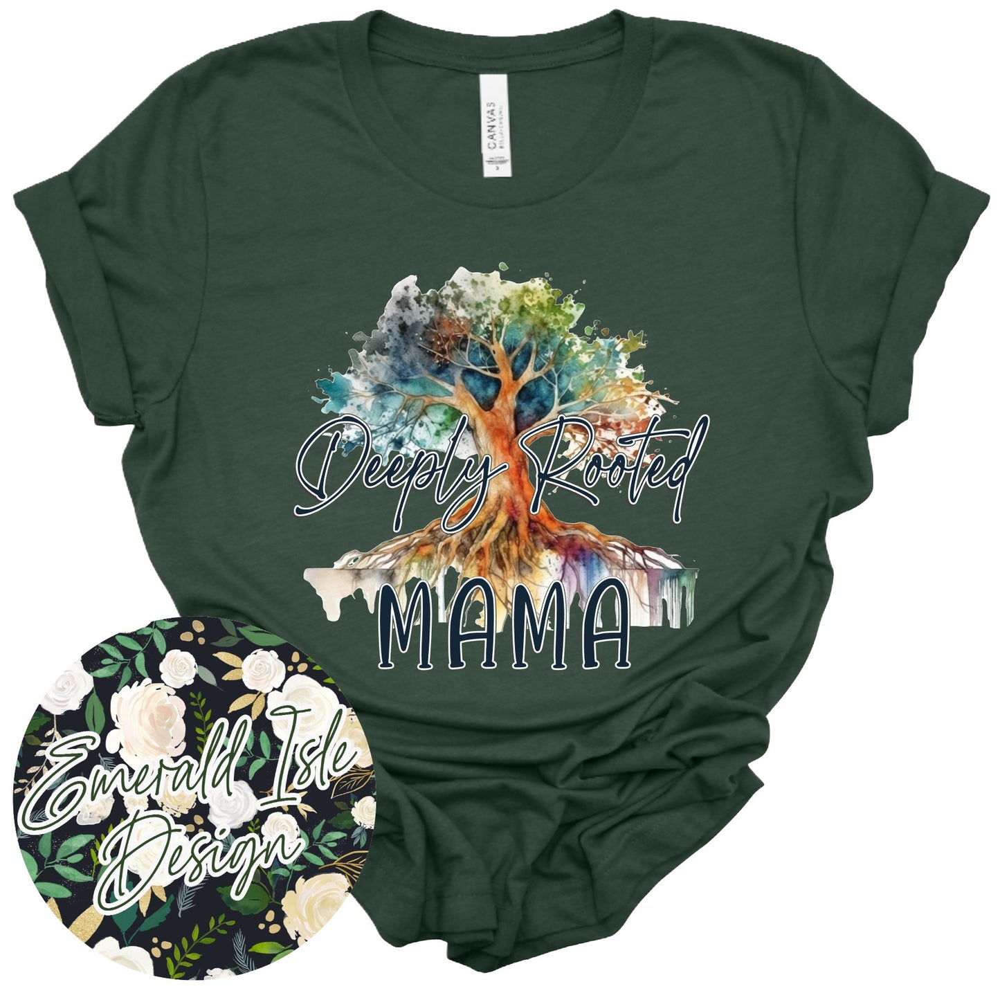 Deeply Rooted Mama Design