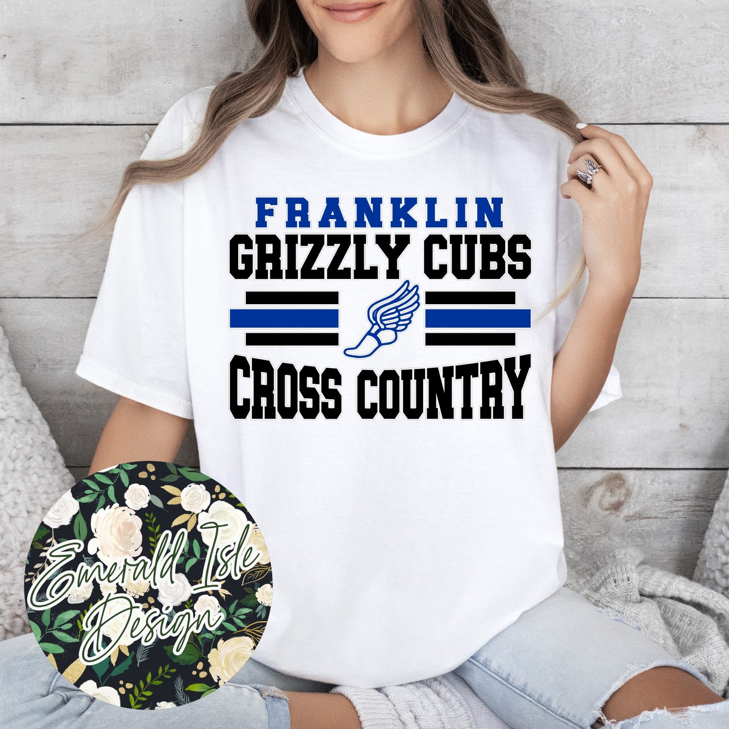 Franklin Grizzly Cubs Cross Country Design