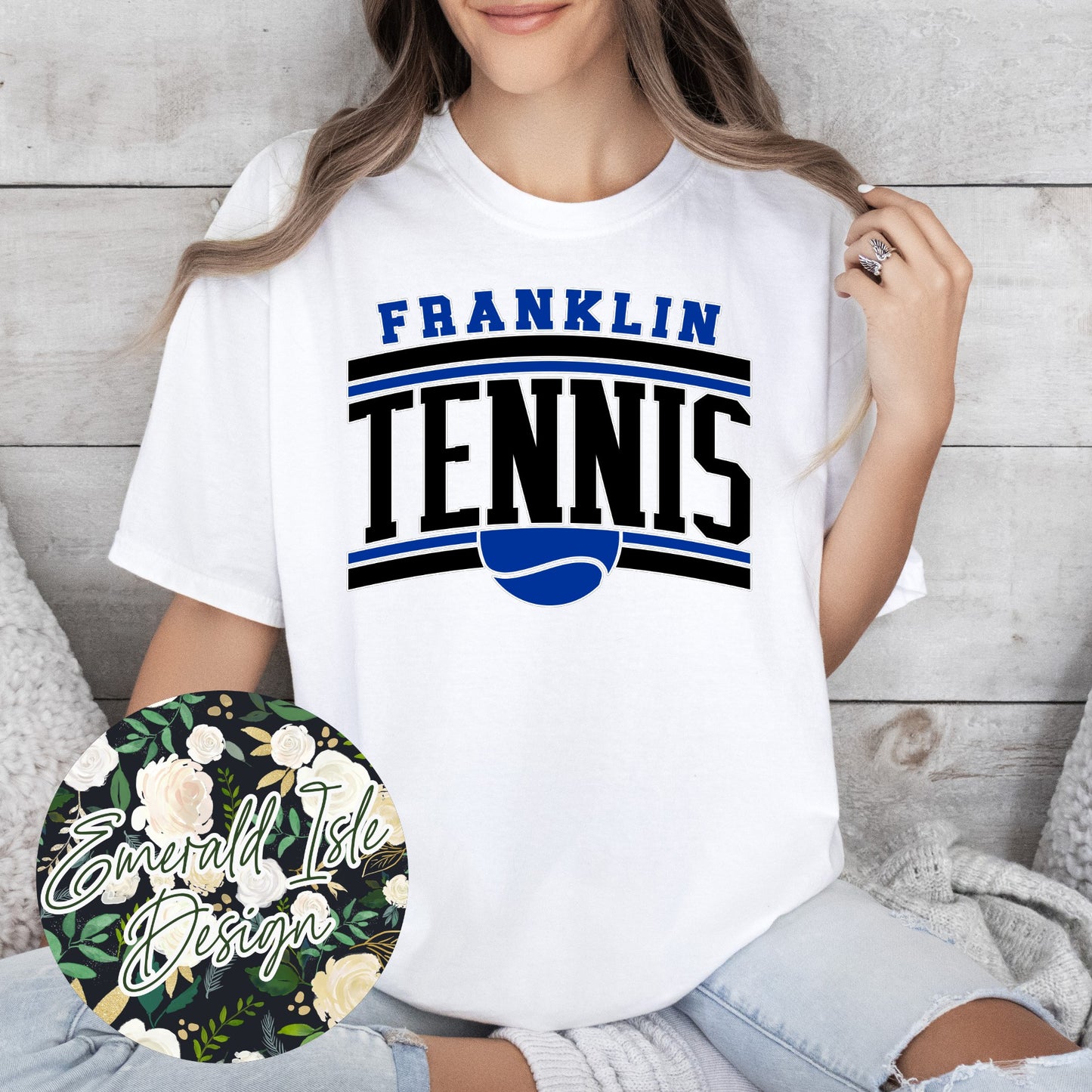 Franklin Grizzly Cubs Tennis Slant Design