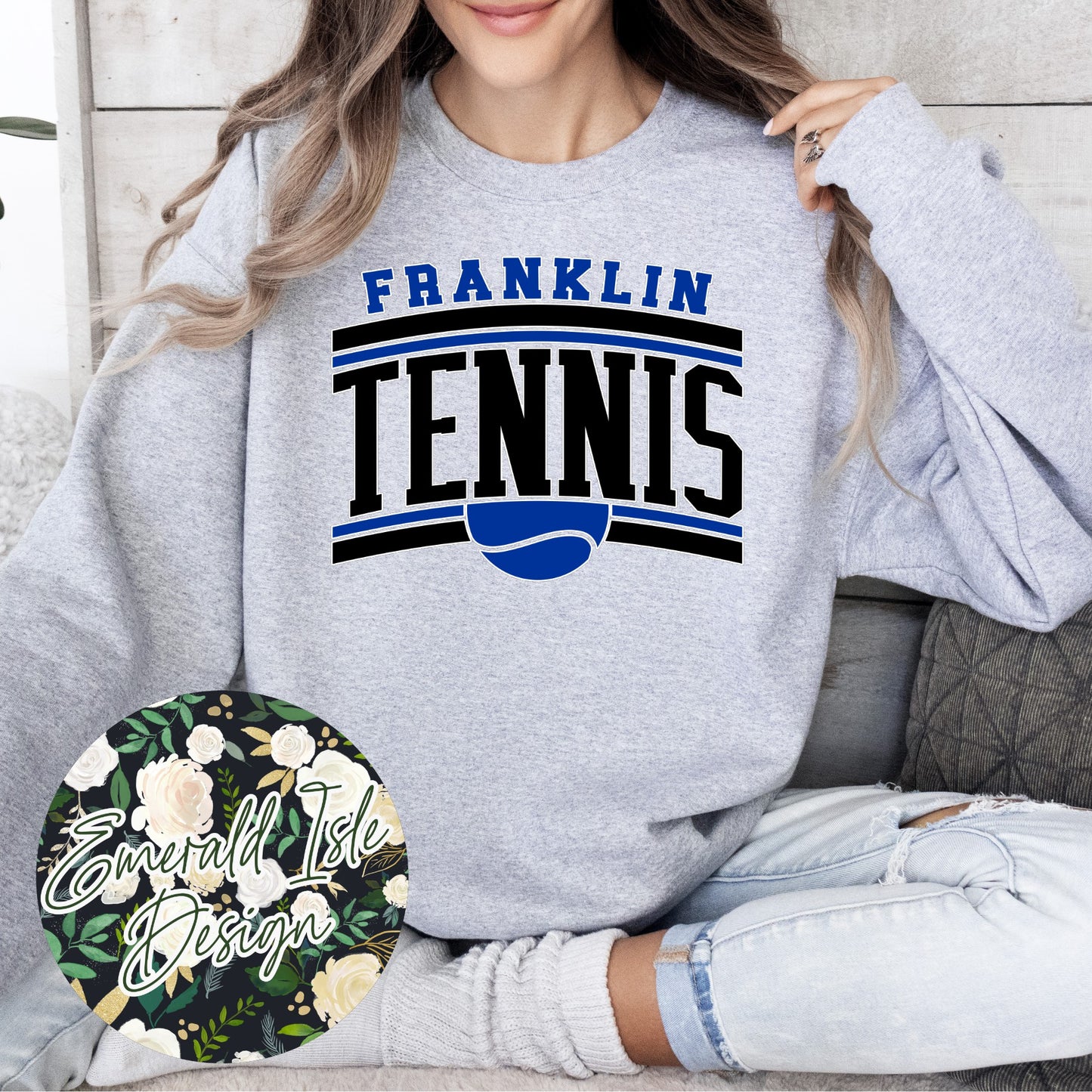 Franklin Grizzly Cubs Tennis Slant Design