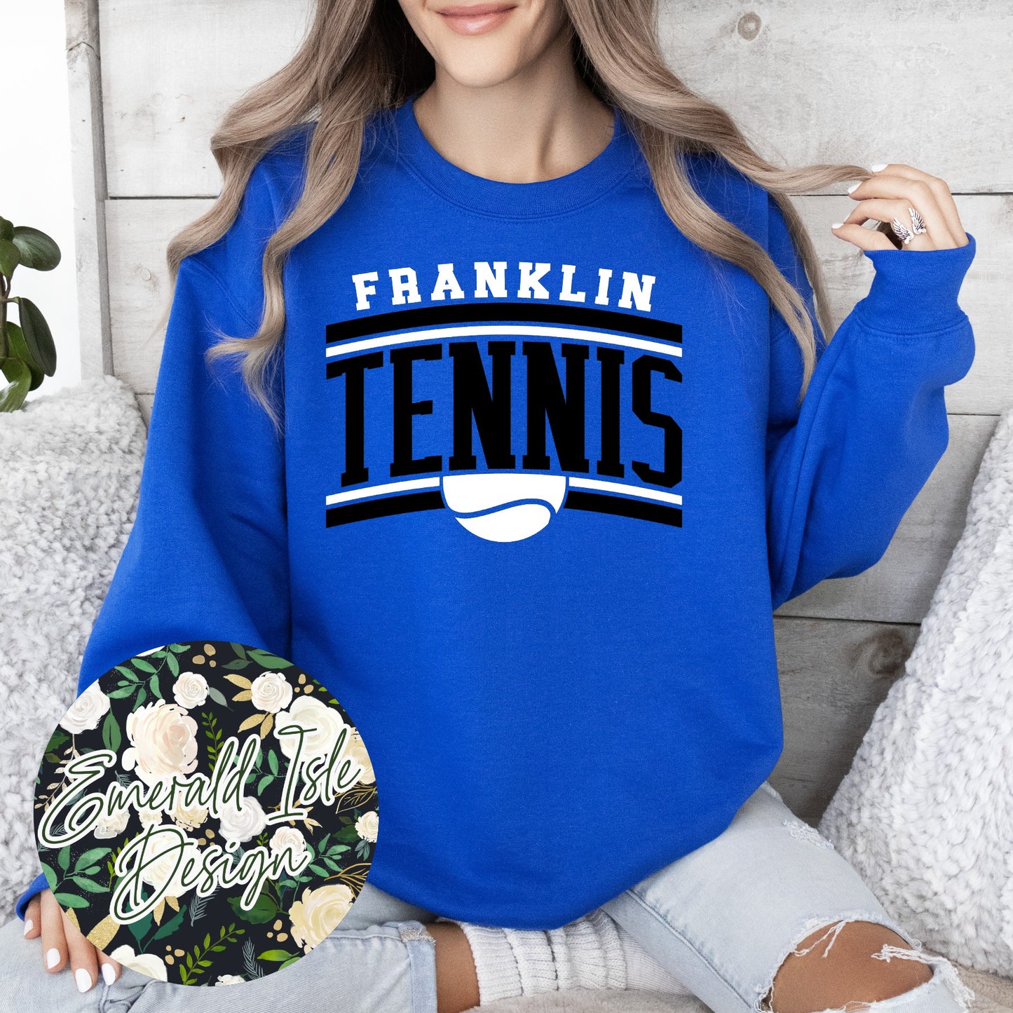 Franklin Grizzly Cubs Tennis Slant Design