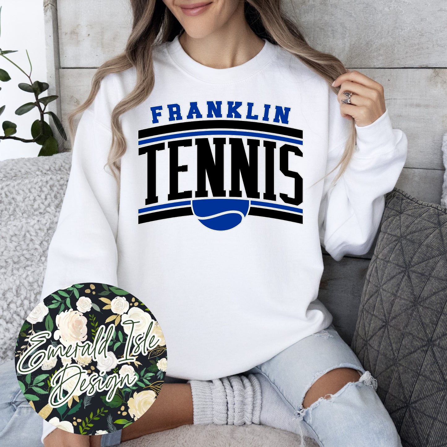 Franklin Grizzly Cubs Tennis Slant Design