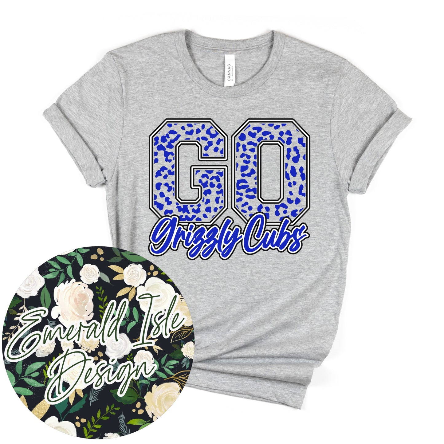 Leopard Go Grizzly Cubs Design