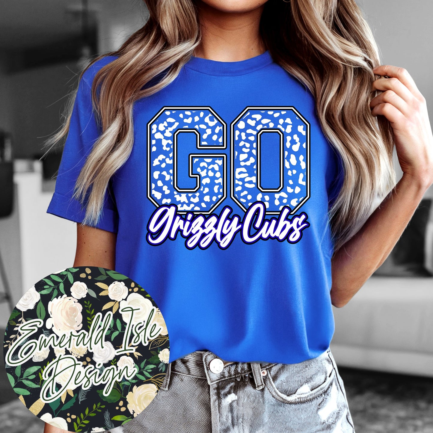 Leopard Go Grizzly Cubs Design