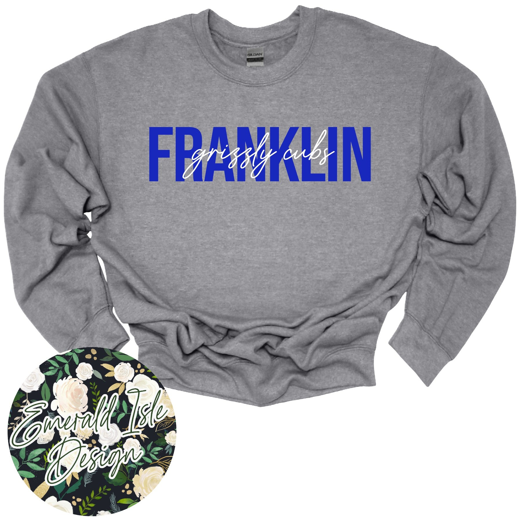 Franklin Grizzly Cubs Baseball Design – Emerald Isle Design