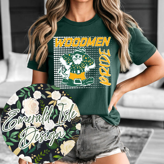 Woodmen Pride Gradient Dots Design