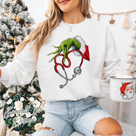 Grinchy Stethoscope Design