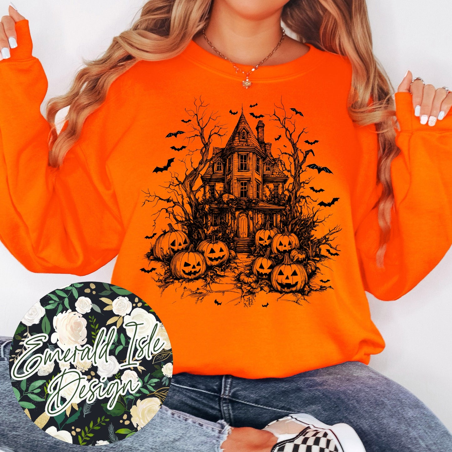 Vintage Haunted House Design