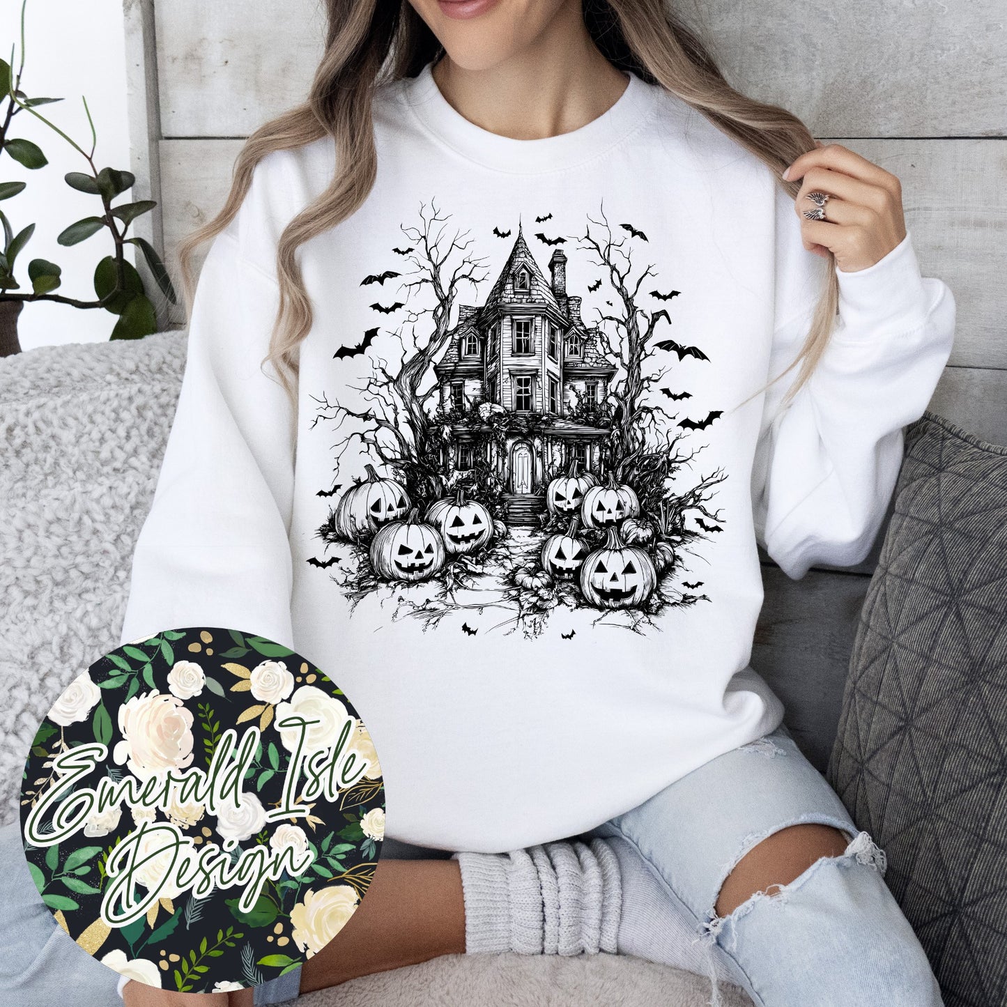 Vintage Haunted House Design