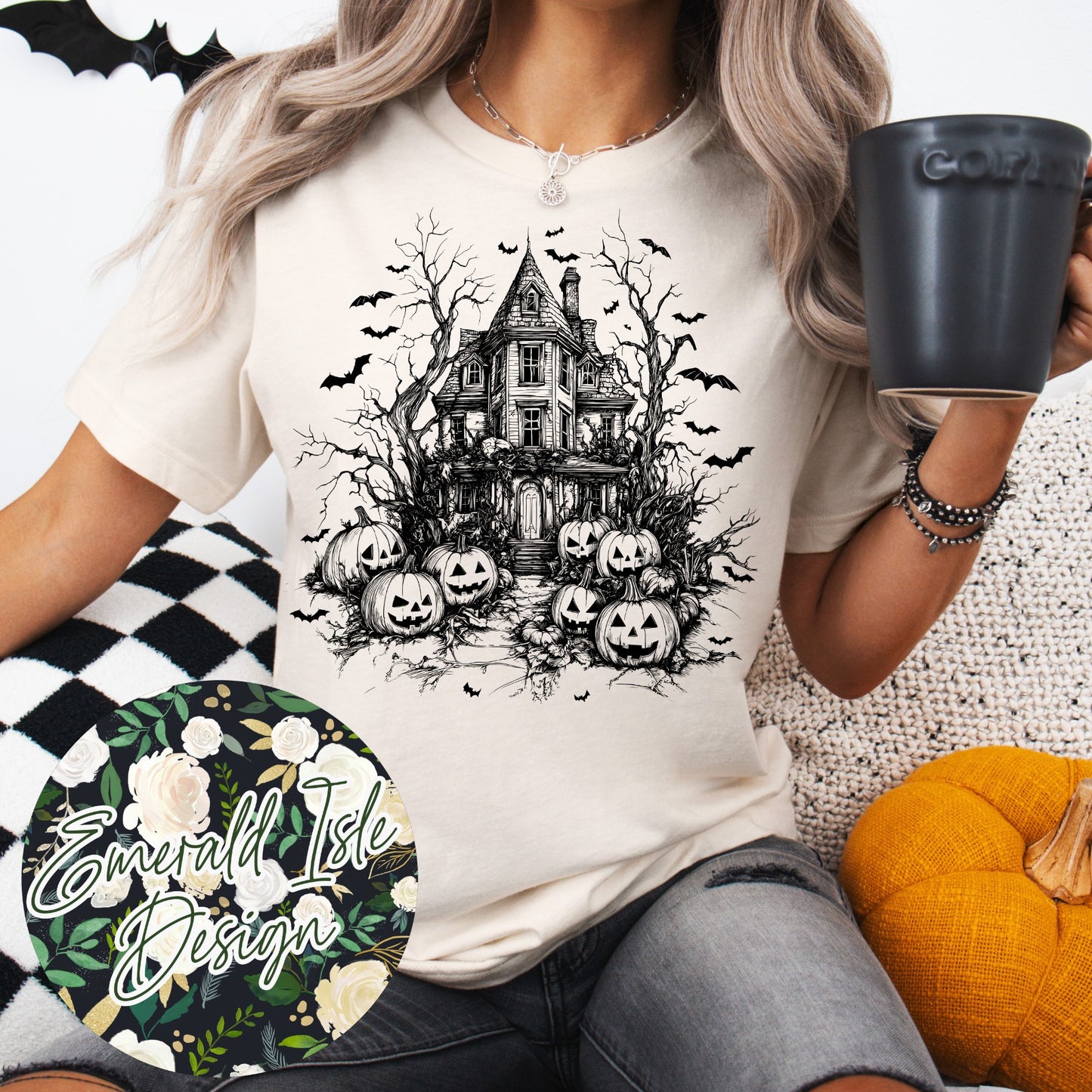 Vintage Haunted House Design