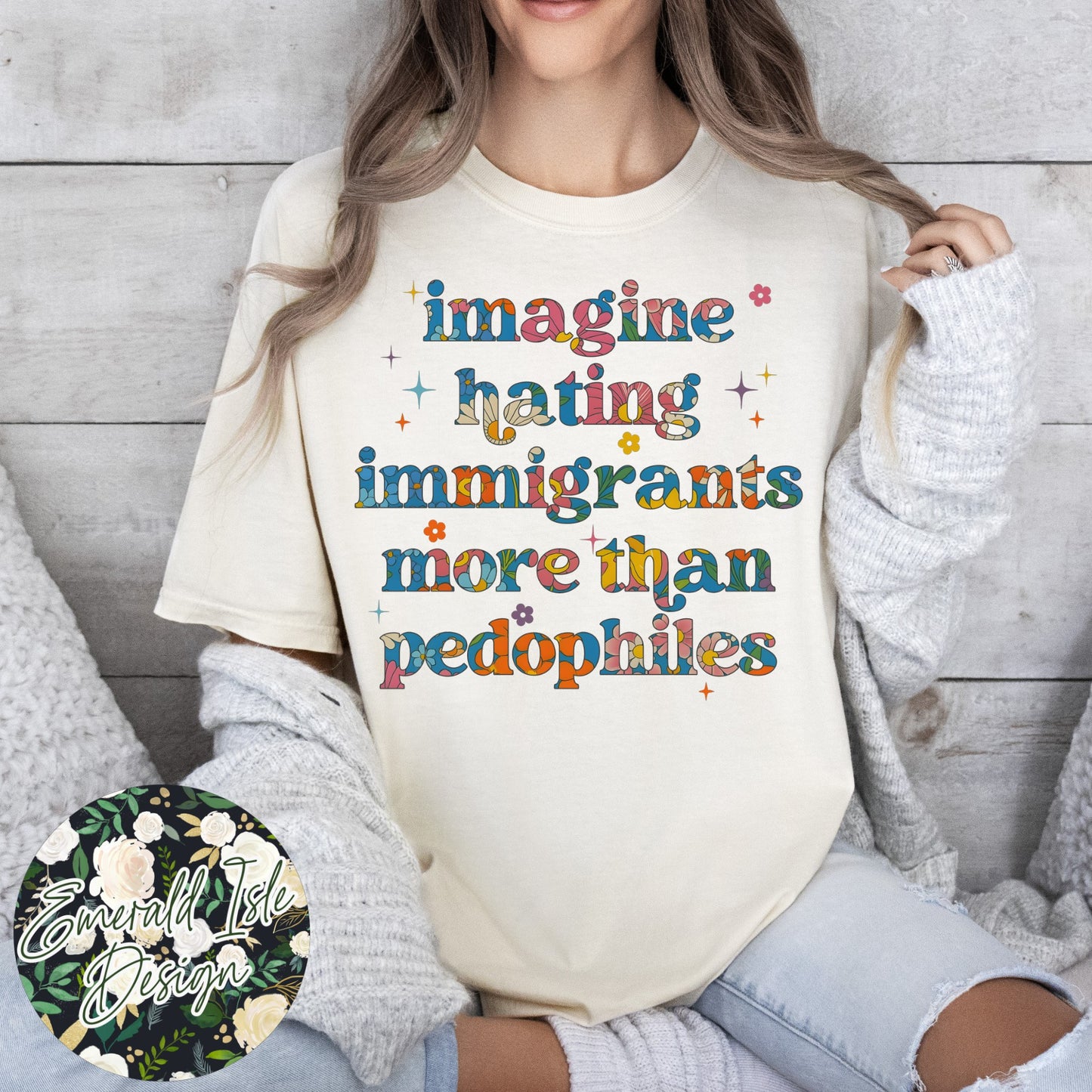 Imagine Hating Immigrants More Than Pedophiles Design