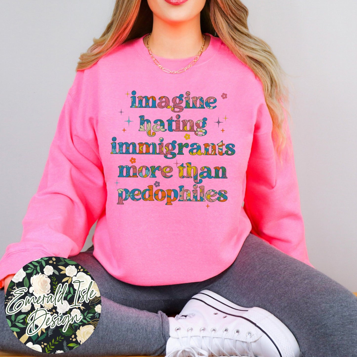 Imagine Hating Immigrants More Than Pedophiles Design