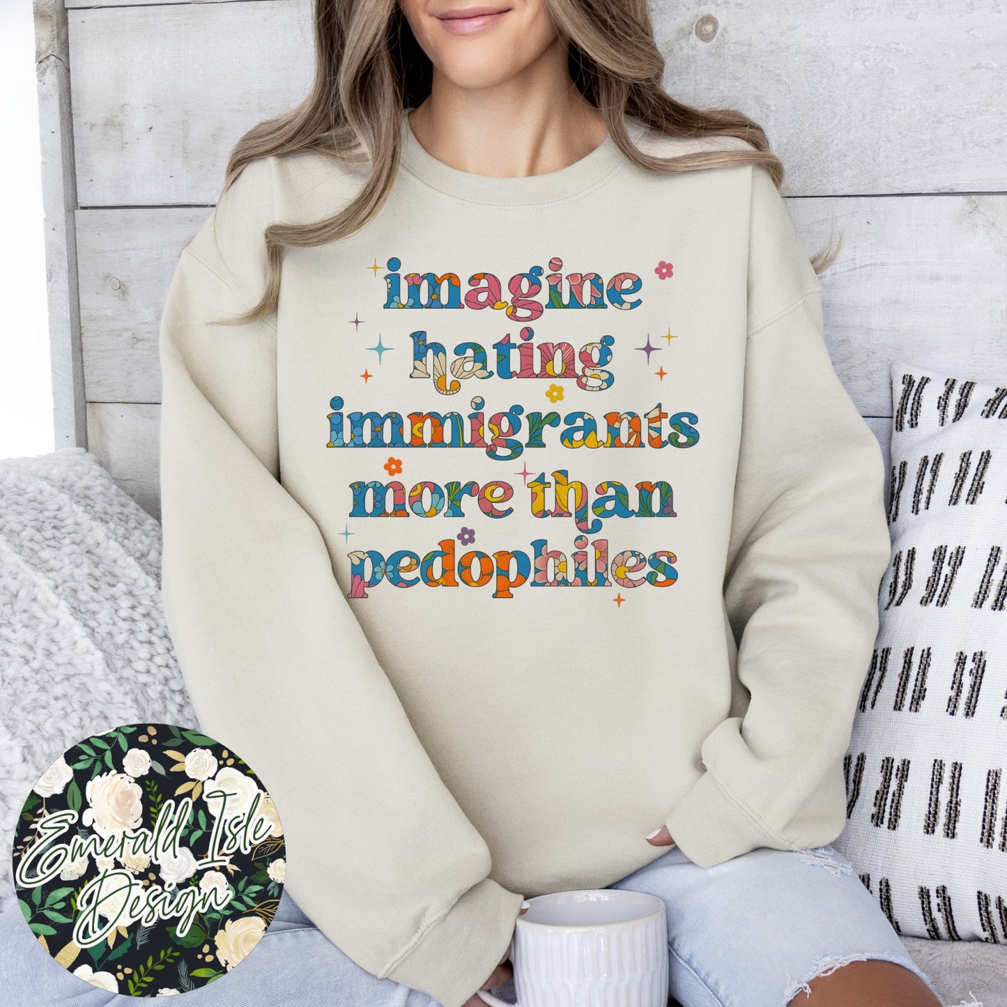 Imagine Hating Immigrants More Than Pedophiles Design