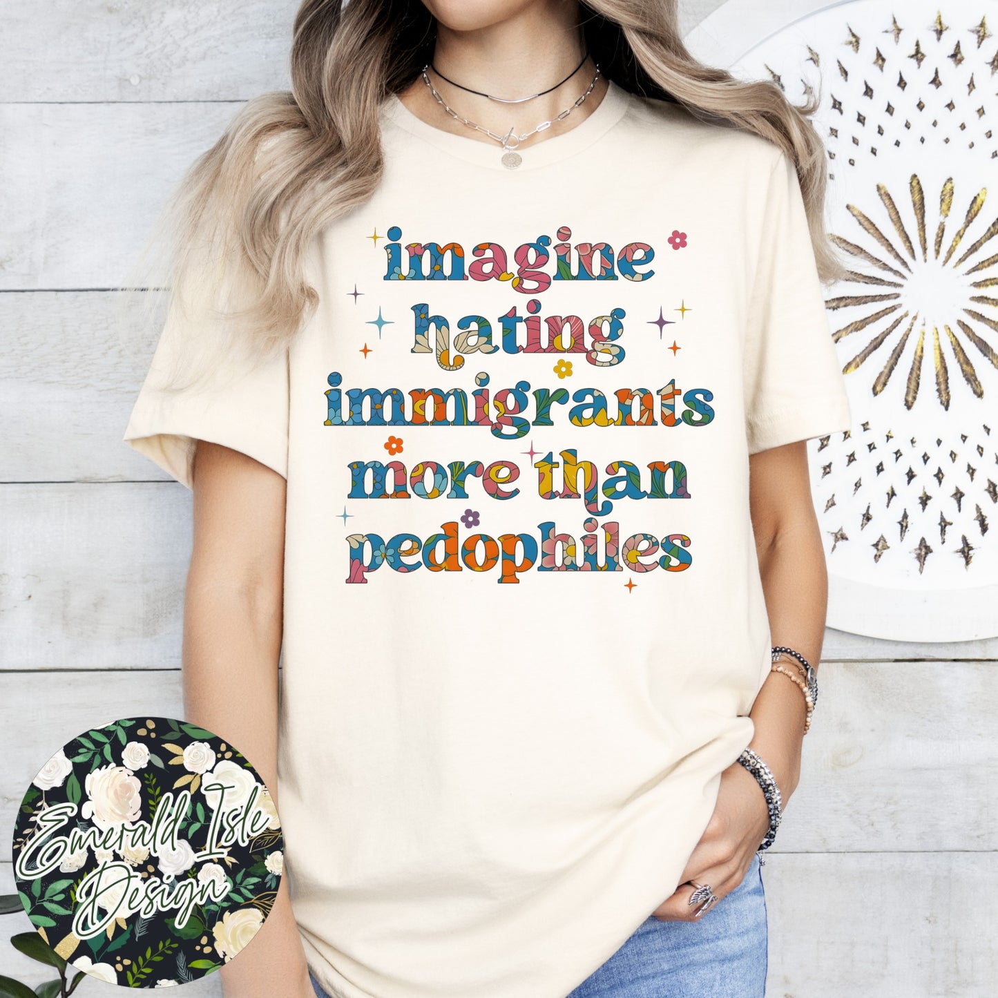 Imagine Hating Immigrants More Than Pedophiles Design