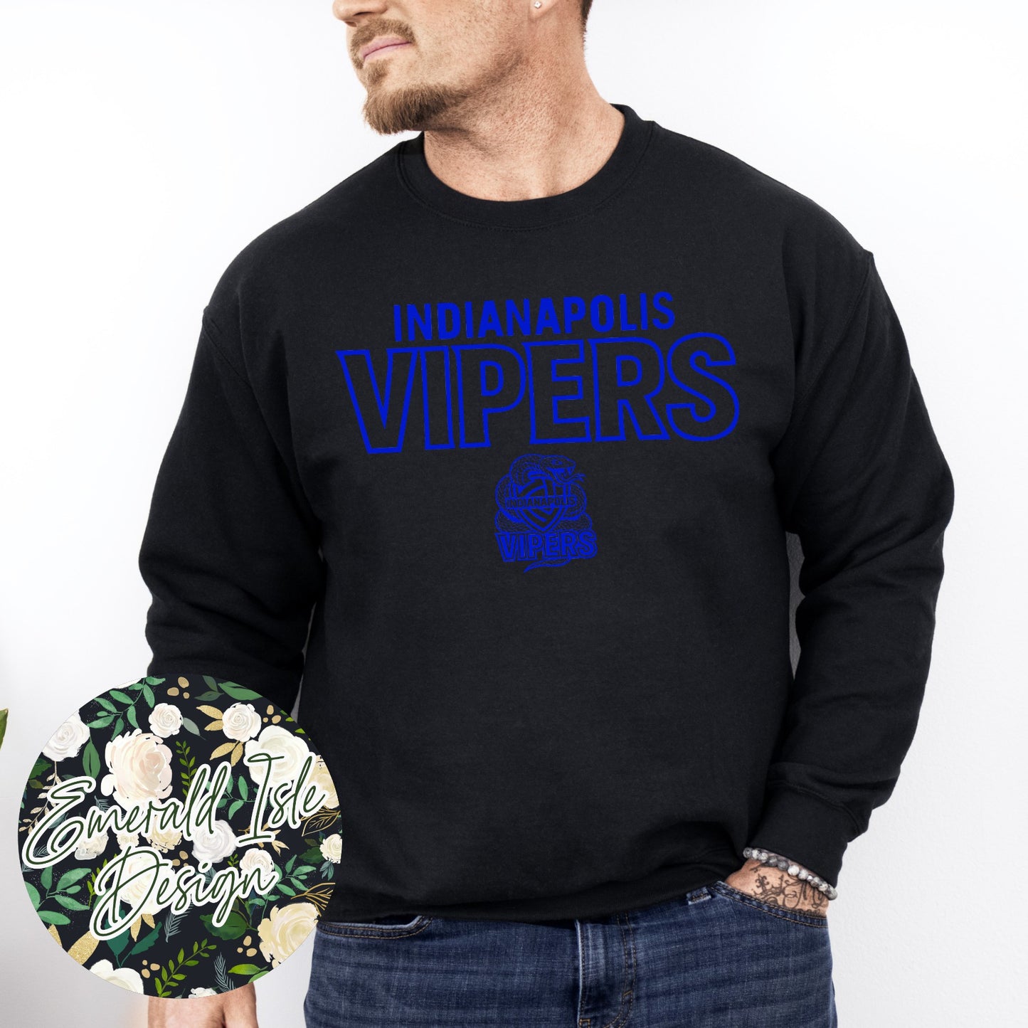 Indianapolis Vipers Simple Design