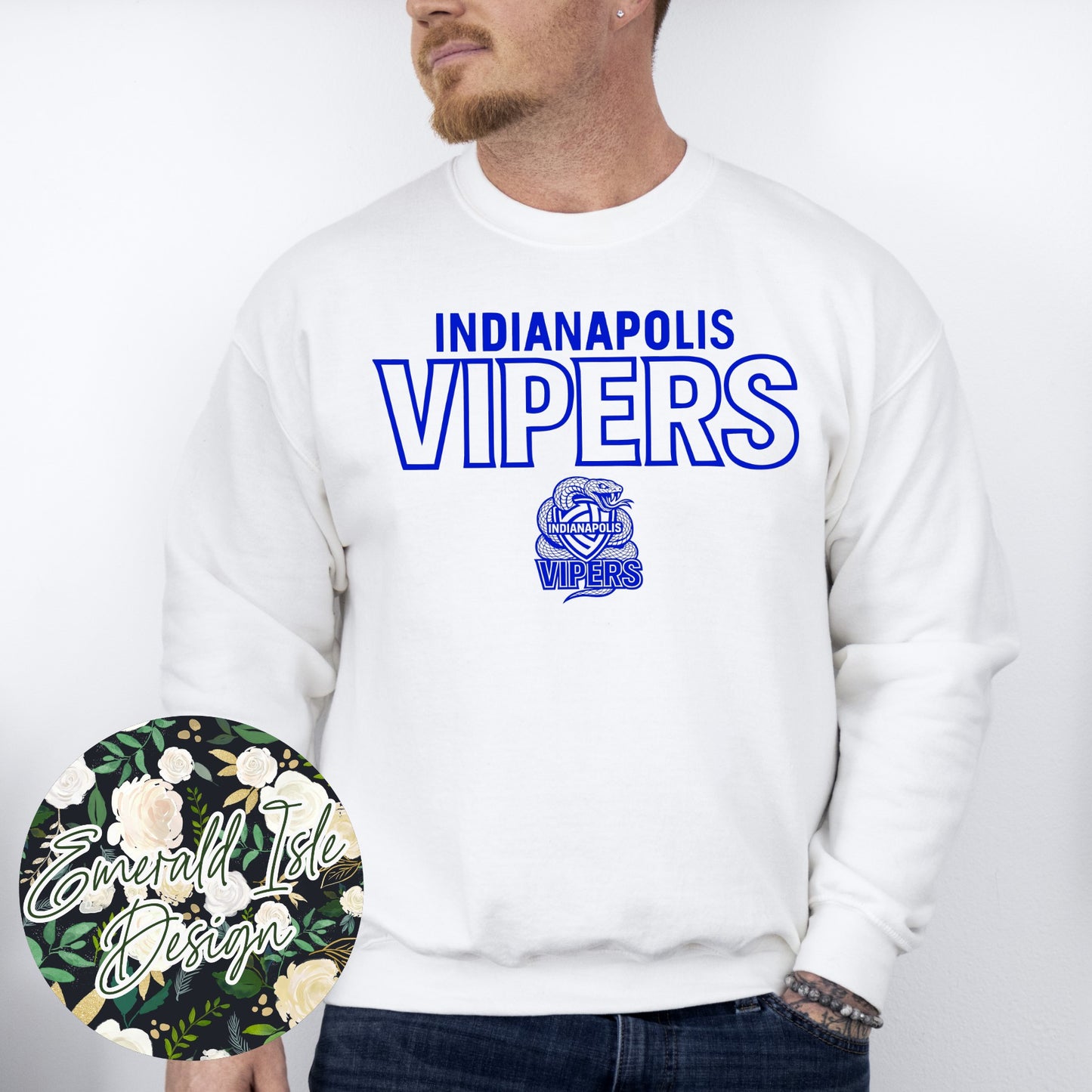 Indianapolis Vipers Simple Design