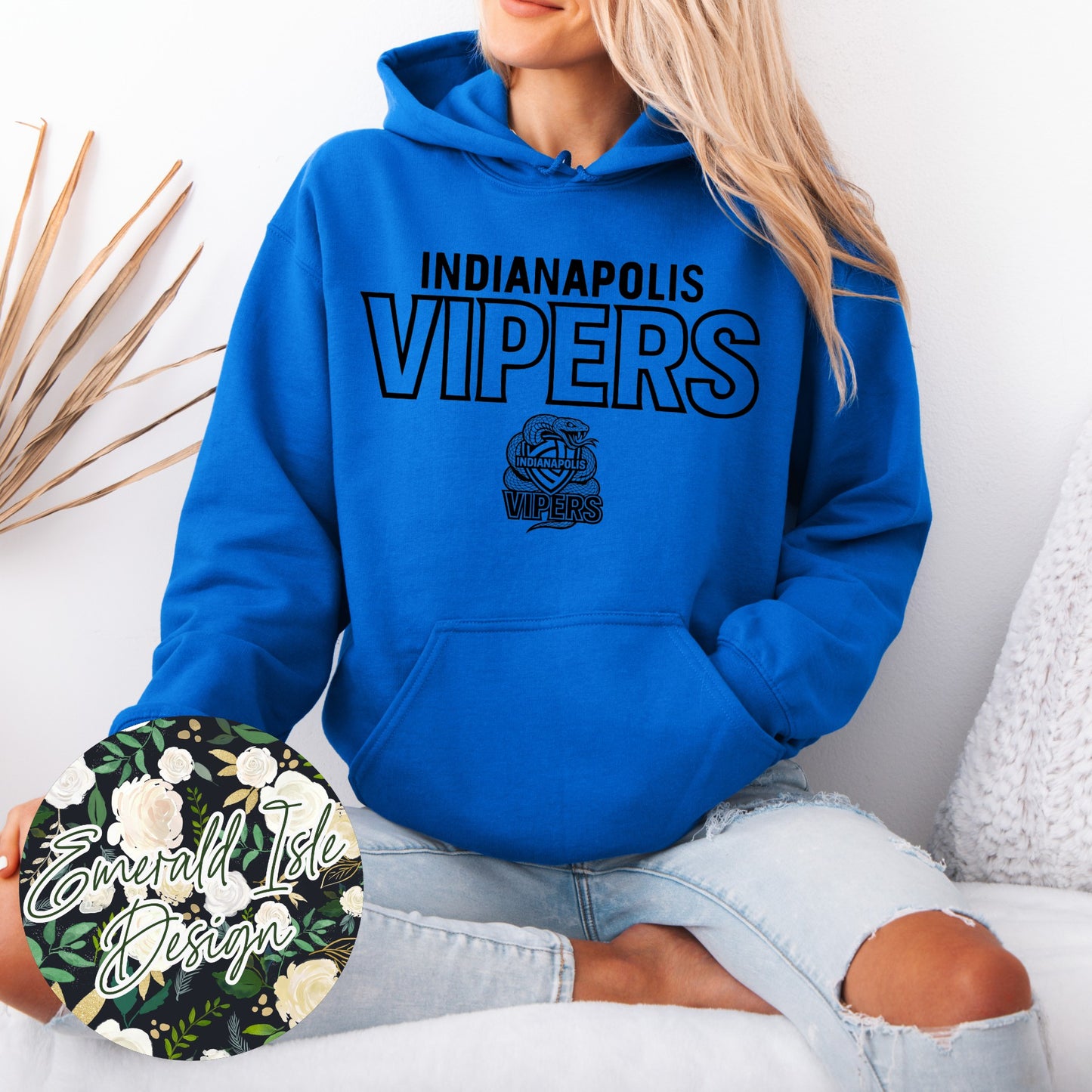 Indianapolis Vipers Simple Design