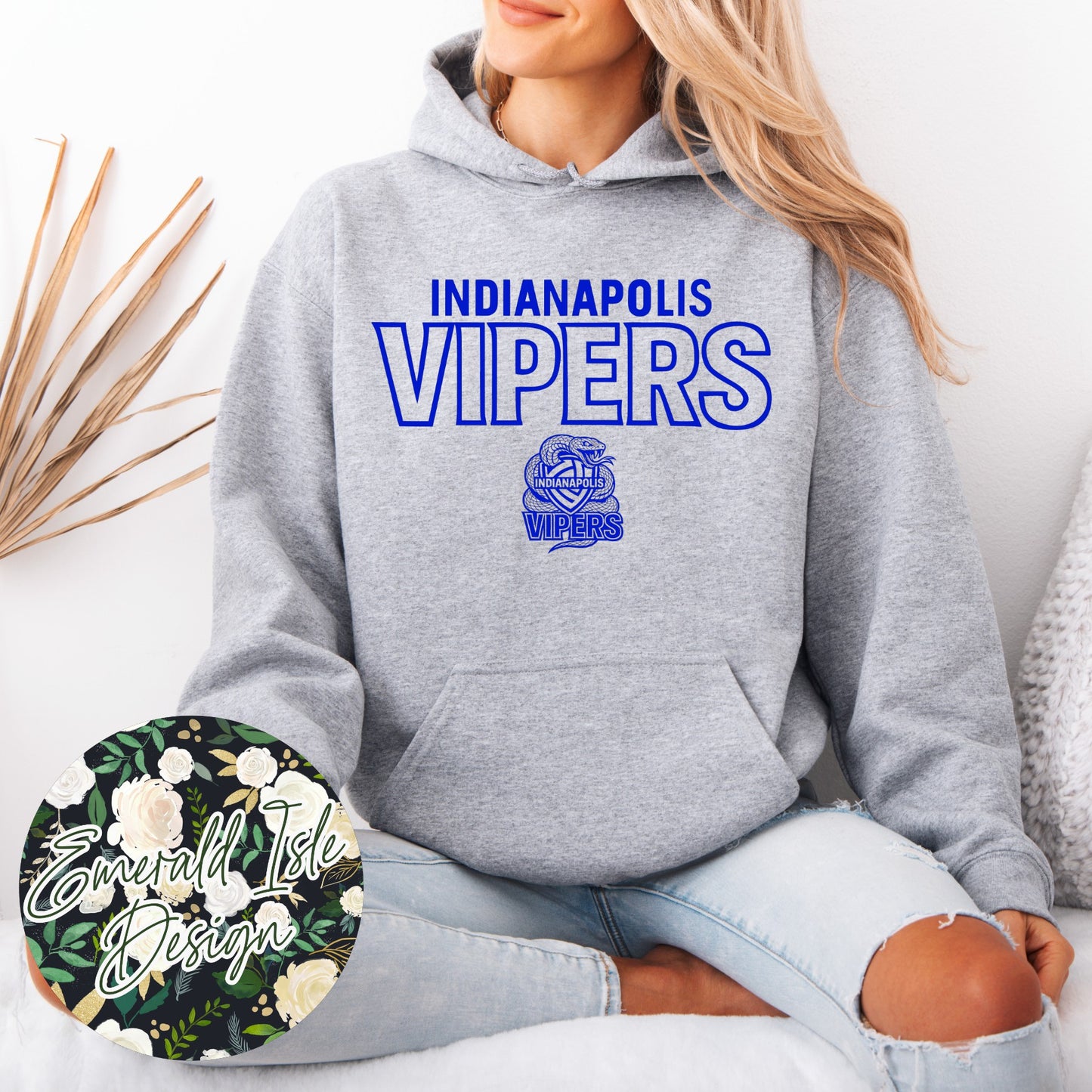 Indianapolis Vipers Simple Design