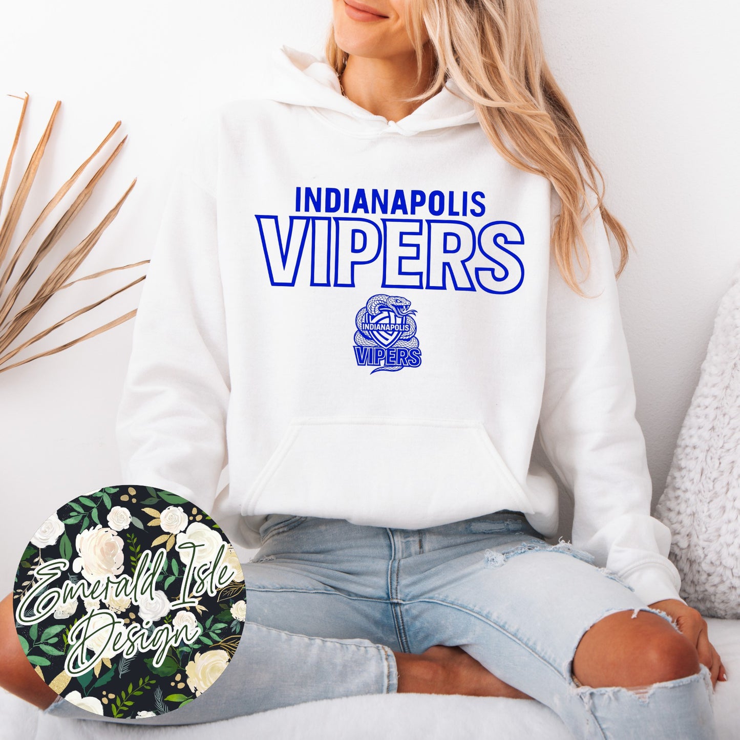 Indianapolis Vipers Simple Design