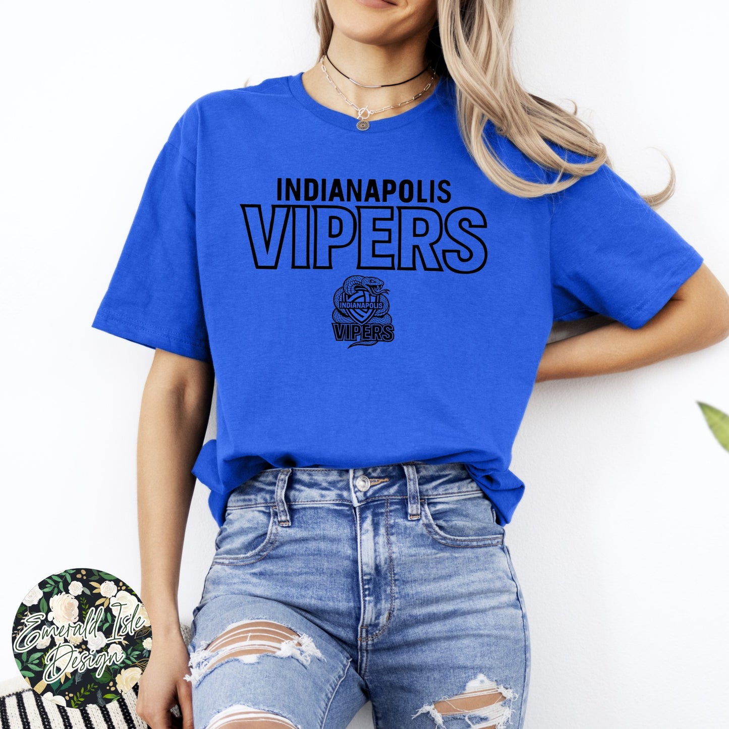 Indianapolis Vipers Simple Design