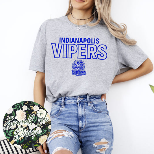 Indianapolis Vipers Simple Design