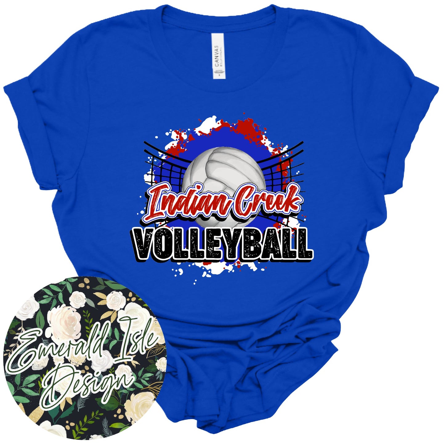 Indian Creek Volleyball Design