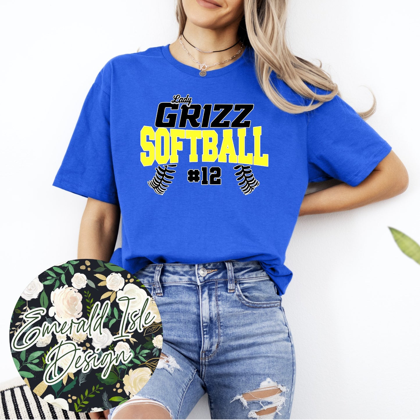 Lady Grizz Custom Number Design