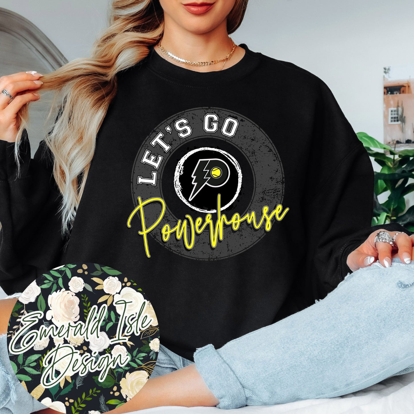 Let's Go Powerhouse Softball Design