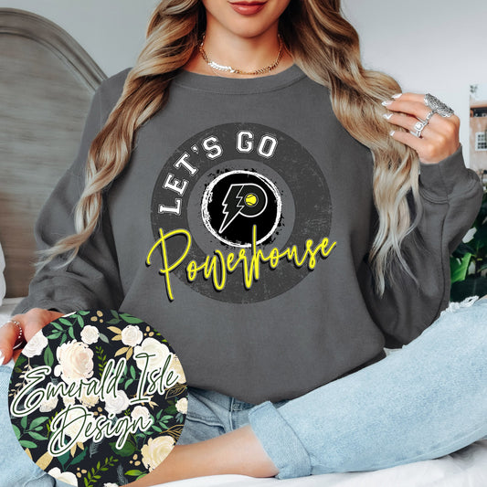 Let's Go Powerhouse Softball Design