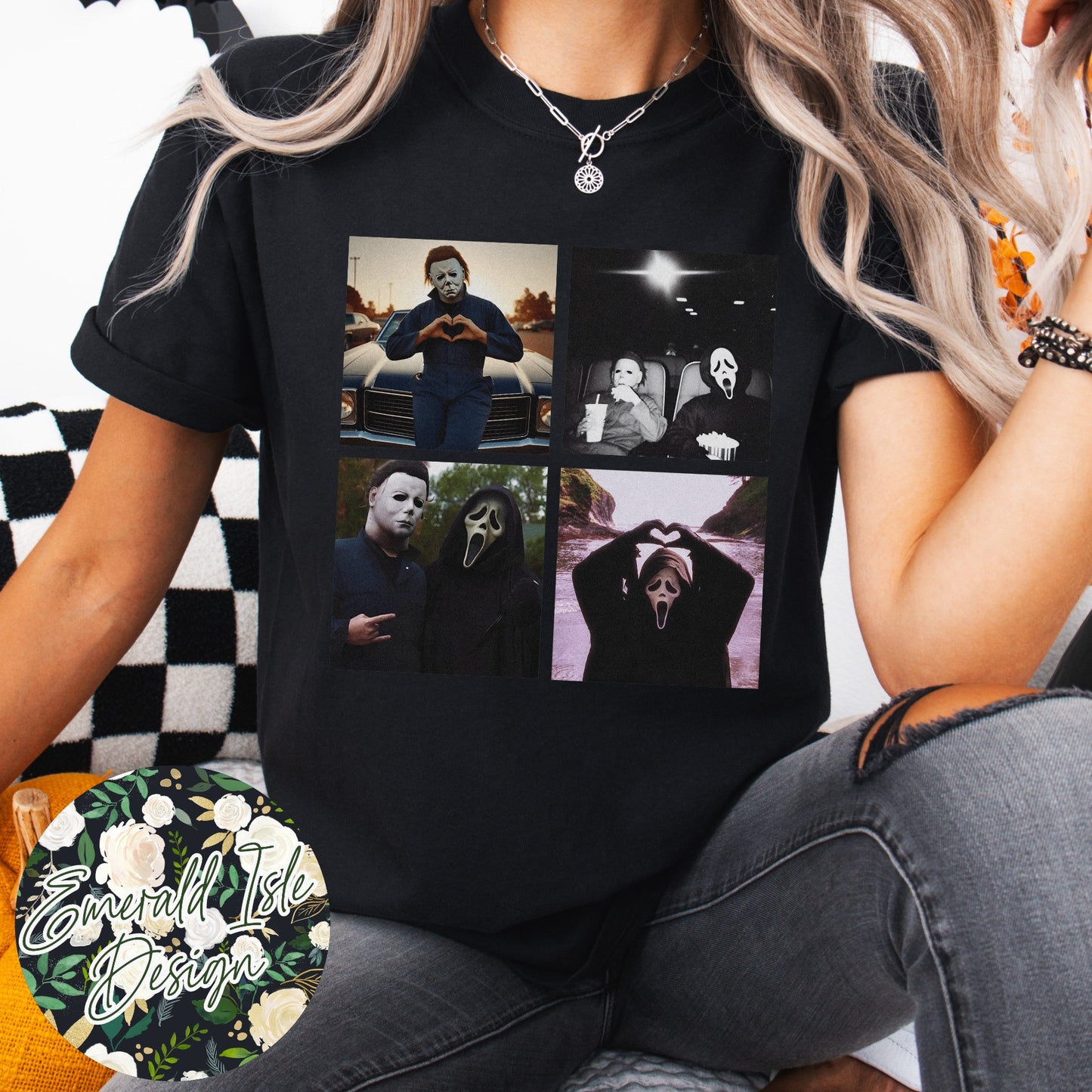 Horror Men Cutesy Pics Design