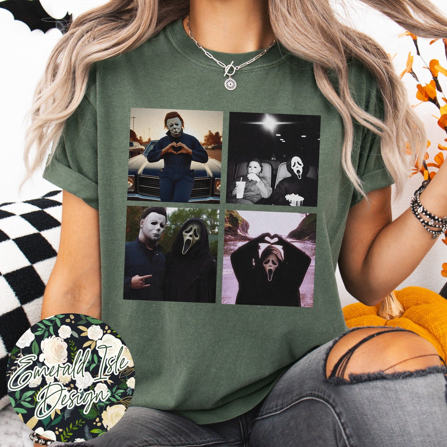 Horror Men Cutesy Pics Design