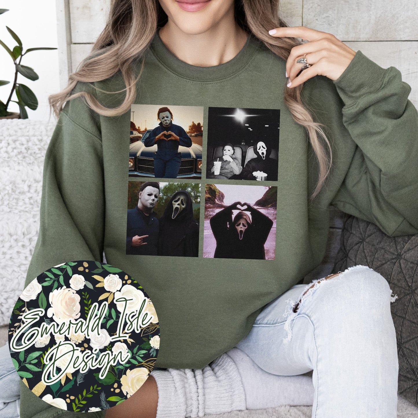 Horror Men Cutesy Pics Design