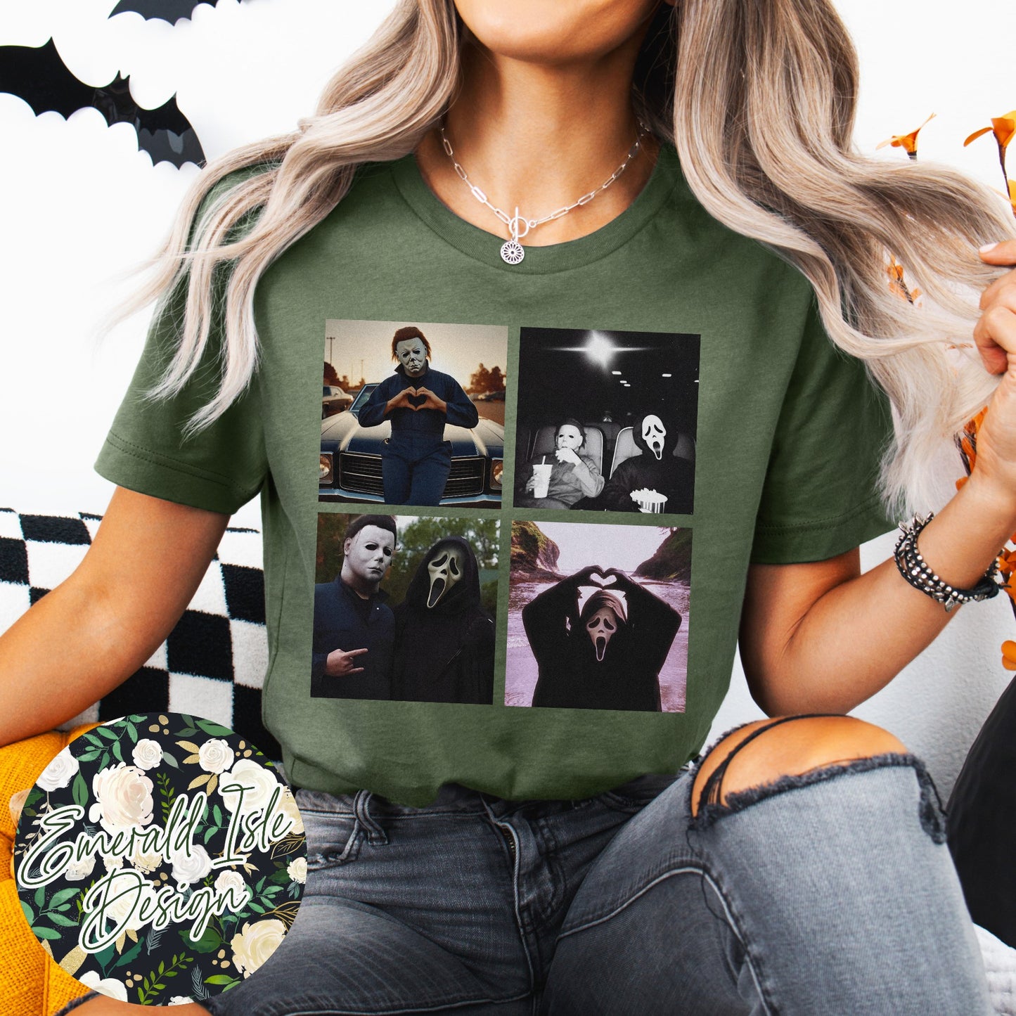 Horror Men Cutesy Pics Design