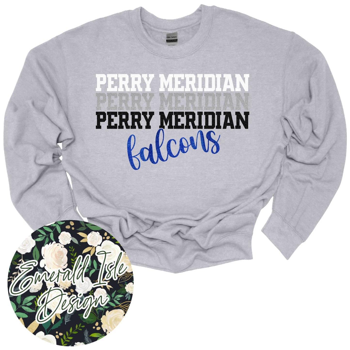 **GLITTER** Stacked Perry Meridian Design