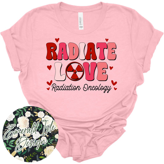 Radiate Love Radiation Oncology Design