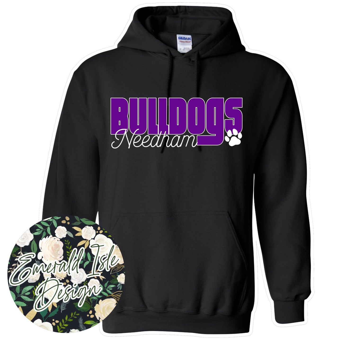 Retro Needham Bulldogs Design